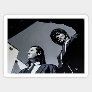 Jules and Vincent Sticker